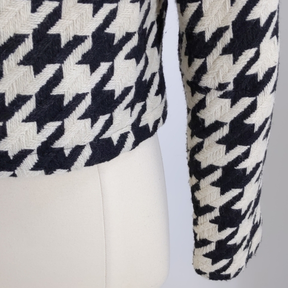 Coco and Chase houndstooth 1-buttonblazer-sz M - Picture 7 of 8